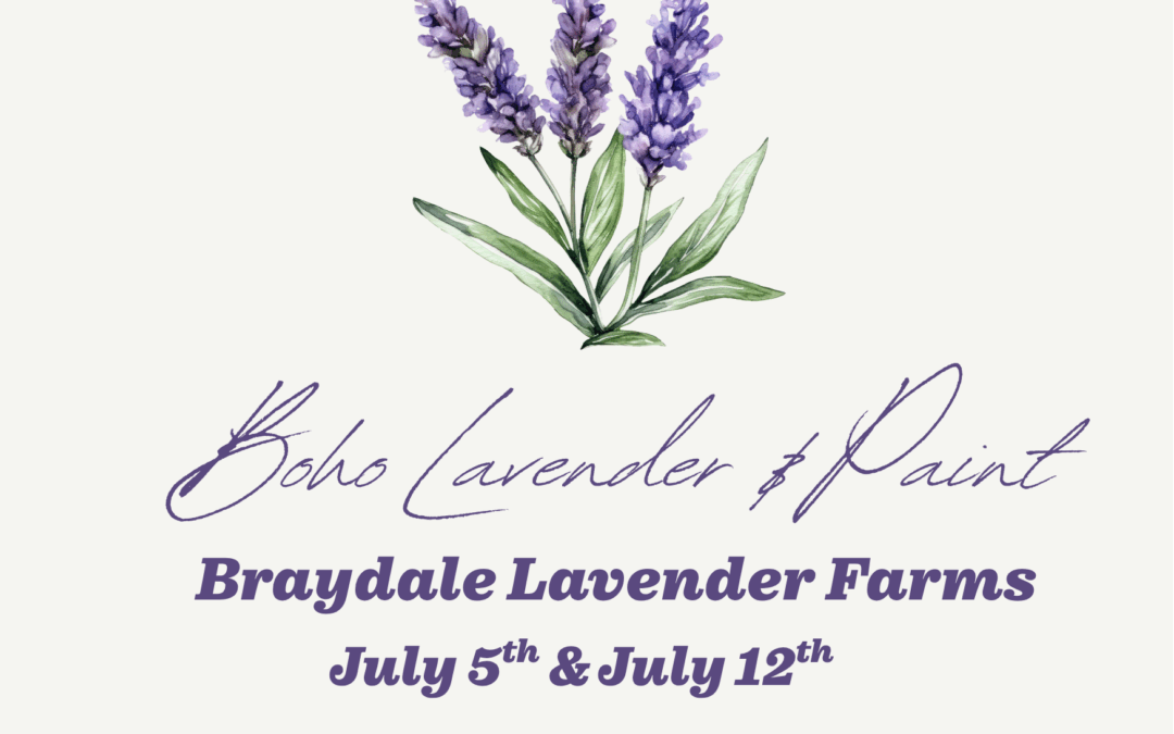 Boho Lavender and Paint