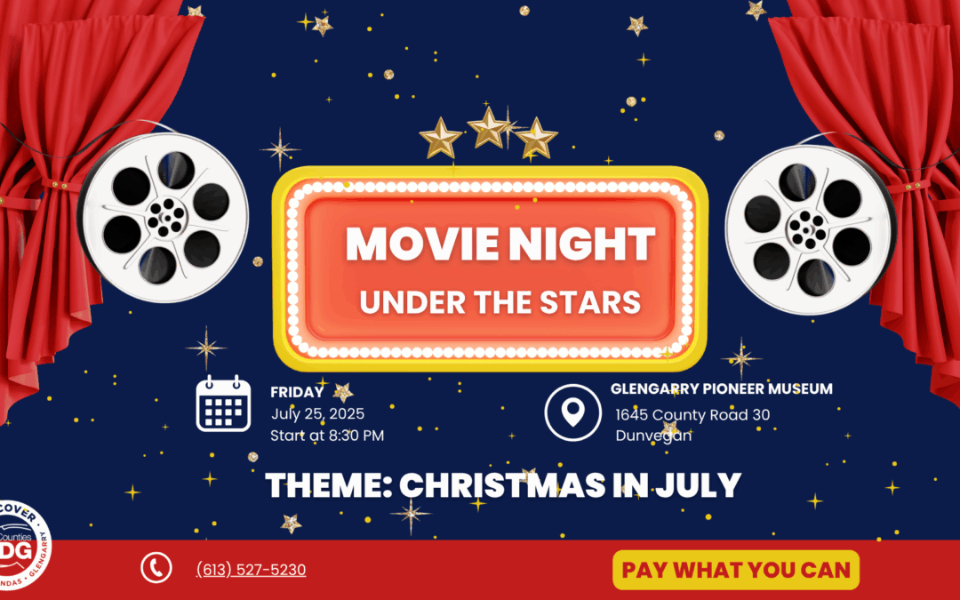 Glengarry Pioneer Museum Movie Night