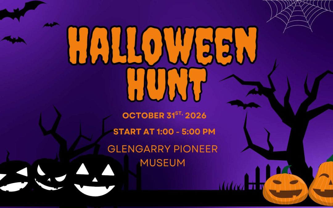 Halloween Hunt at Glengarry Pioneer Museum
