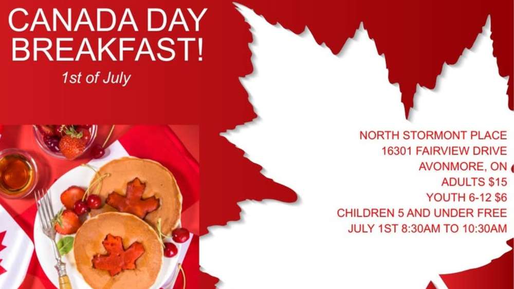Avonmore Fair Canada Day Breakfast
