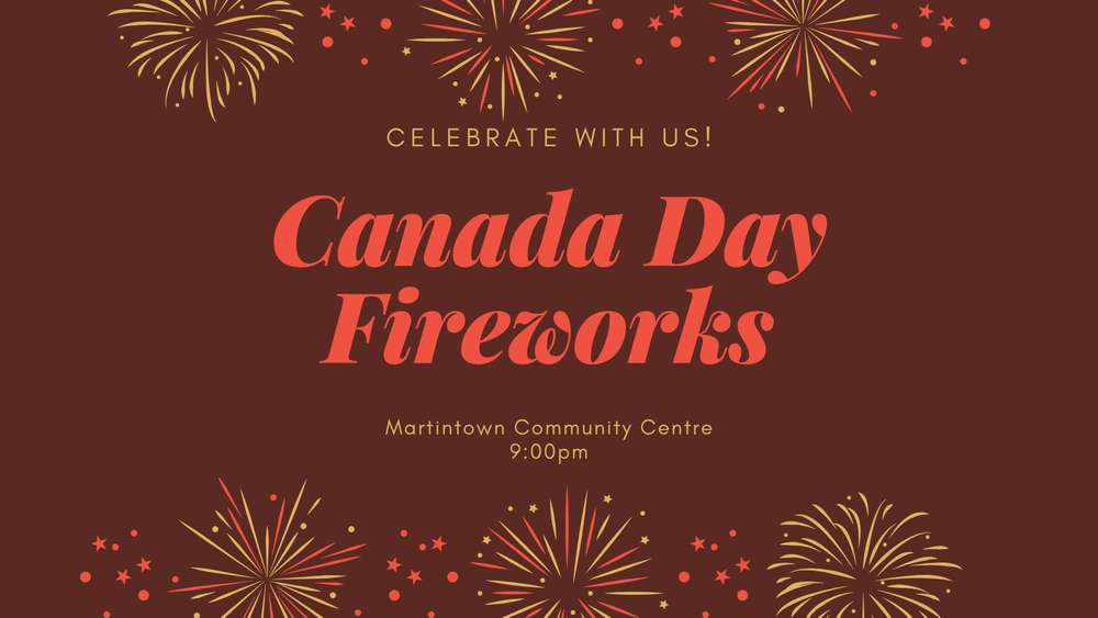 Martintown Canada Day Fireworks