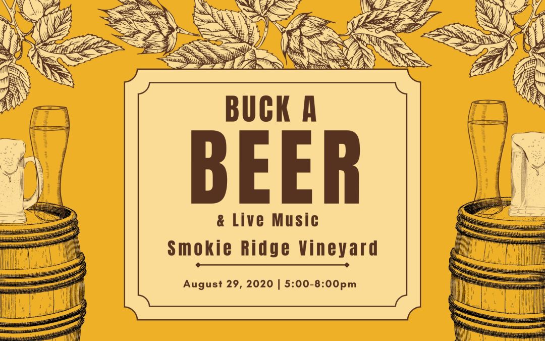 Buck-A-Beer at Smokie Ridge Vineyard